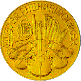 philharmonic gold coin reverse