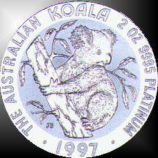 platinum Australian coin