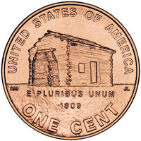 Lincoln Memorial Cent Type 1 Image of Coin