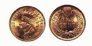 Indian Head Cent Image of Coin