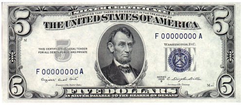 silver certificates