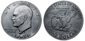 Eisenhower Dollars (1971 - 1978)