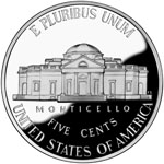 2006 Jefferson Nickel Reverse Image