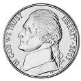 Jefferson Nickel Obverse Image