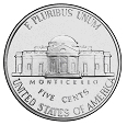 Jefferson Nickel Reverse Image