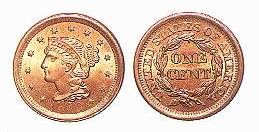 Coronet Large Cent